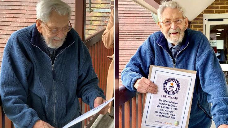 Dünyanın en yaşlı erkeği 112 yaşında