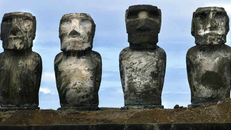 Moai heykellerinin sırrı çözülüyor