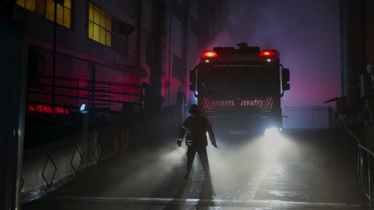 Şantiyede yangın: 1 işçi öldü