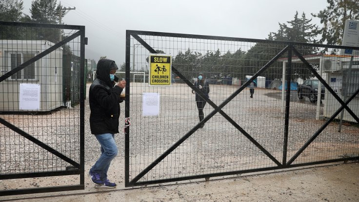 Yunanistan'da bir sığınmacı kampı daha karantinada
