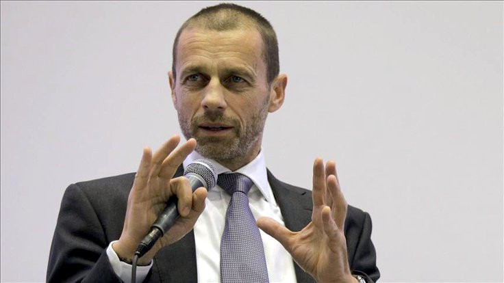 UEFA Başkanı Ceferin'den Avrupa kupaları açıklaması