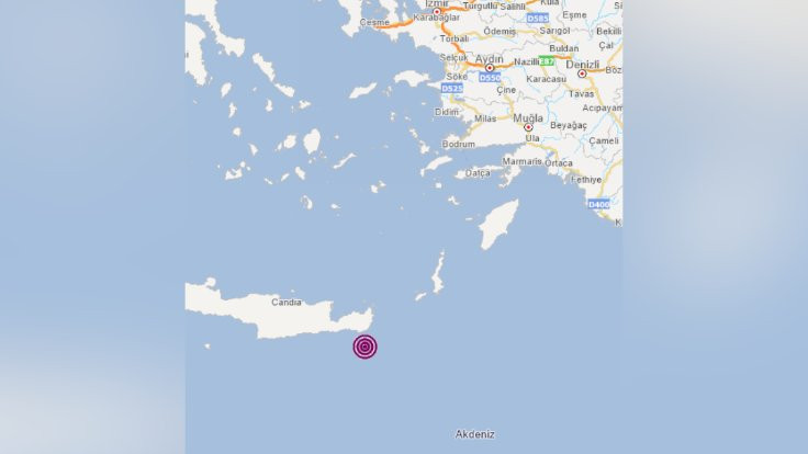 Akdeniz'de 4,2'lik deprem
