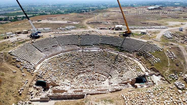 2 bin 200 yıllık Laodikya, ziyarete açılmaya hazırlanıyor