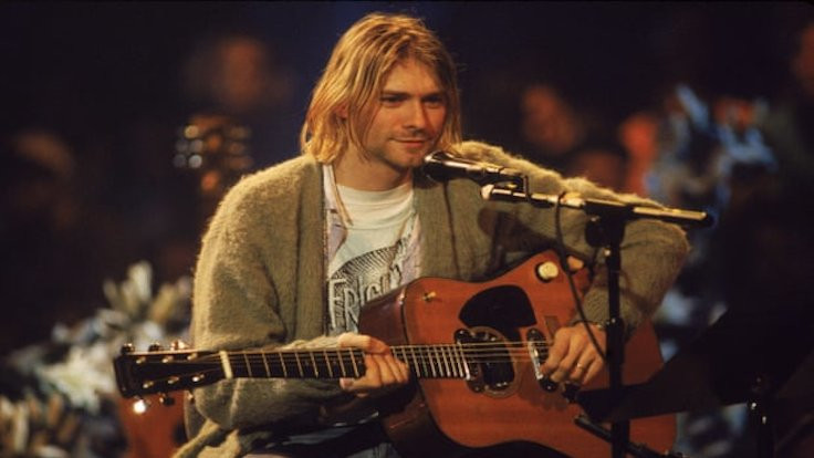 Cobain'in gitarı açık artırmada