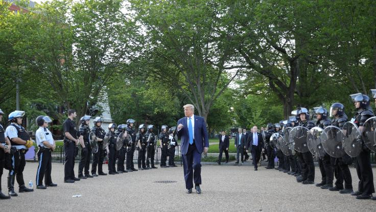 Trump kilise saldırısı hakkında konuştu: Emri ben vermedim