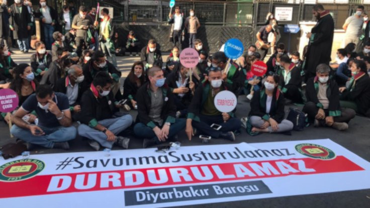 Diyarbakır'da savunma yürüyüşüne engel
