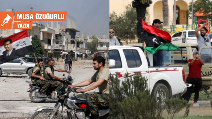 Suriye-Libya karşılaştırması