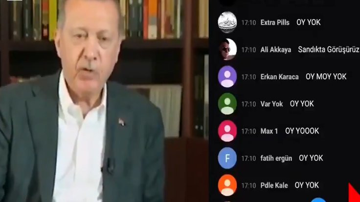 Erdoğan'ı eleştiren gençler haber olamadı