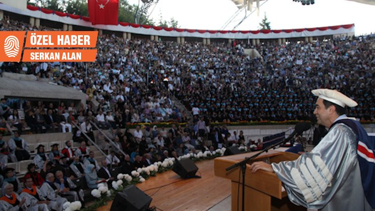 Bilkent'te kep atılmadan yüz yüze mezuniyet töreni
