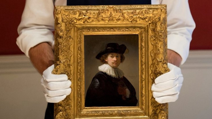 Rembrandt’ın 26 yaş otoportresi satışa çıkıyor
