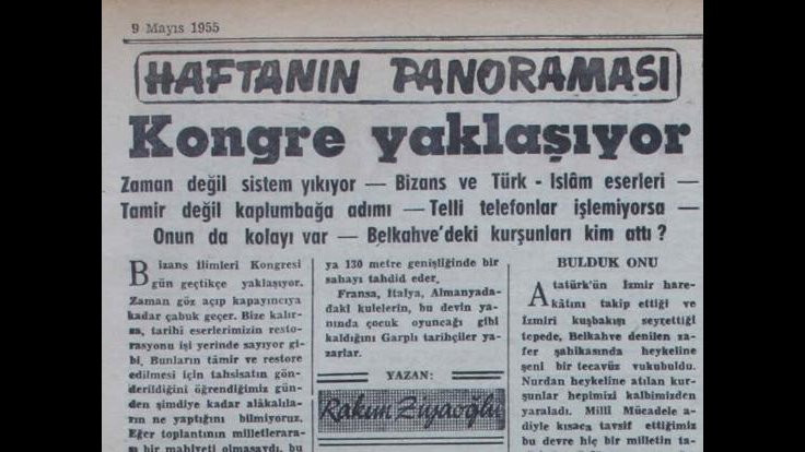 İstanbul'un tek Bizans kongresi: 6-7 Eylül'e denk gelmişti! - Sayfa 1