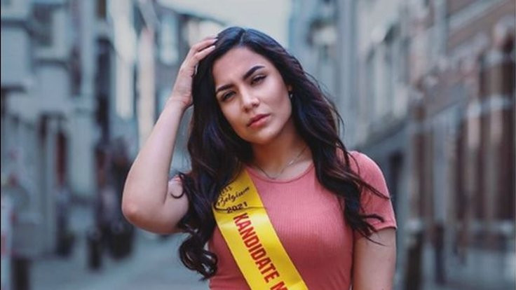 Miss Belgium'a Afgan mülteci aday