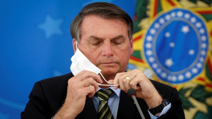 Maskesini çıkaran Bolsonaro'ya dava