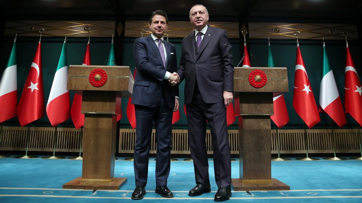 Erdoğan ve Conte, Libya'yı görüştü