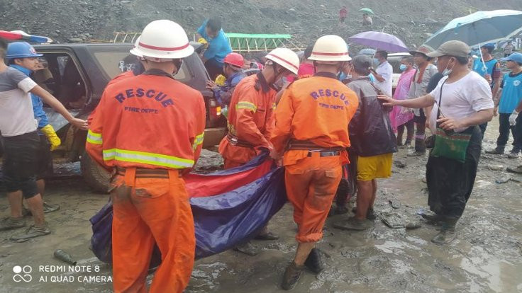 Myanmar'da maden faciası: En az 113 işçi öldü