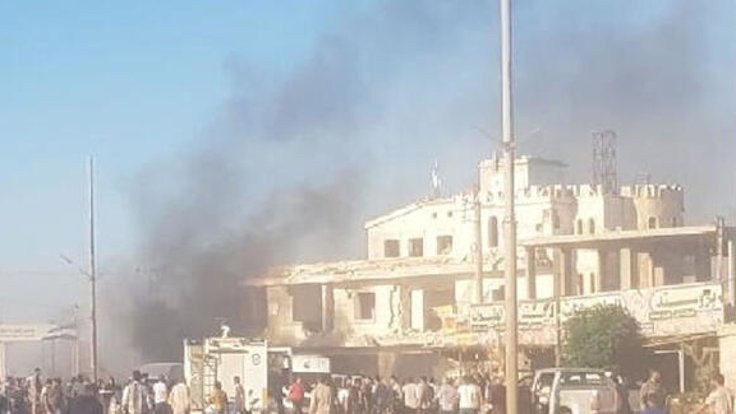 Azez'de saldırı: 5 ölü, 85 yaralı