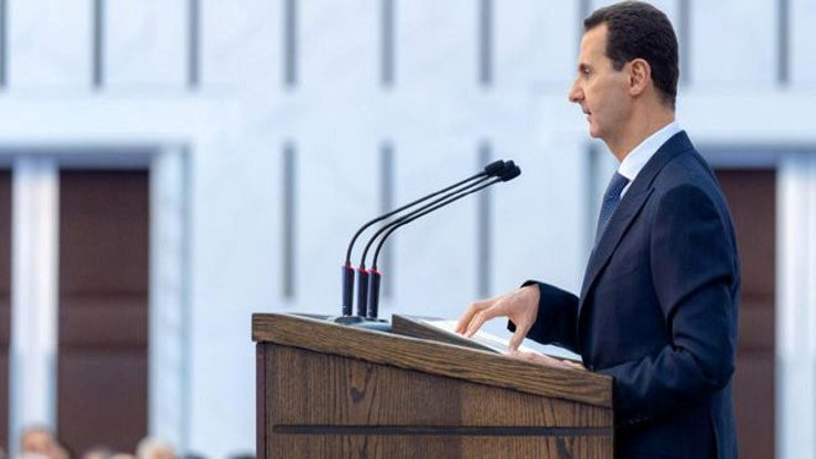 Esad'ın meclis kürsüsünde tansiyonu düştü