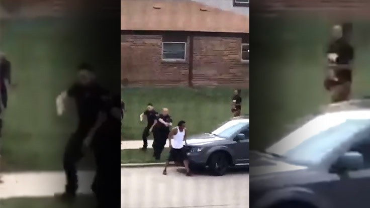 ABD'de polis siyah bir erkeği yedi el ateş ederek vurdu