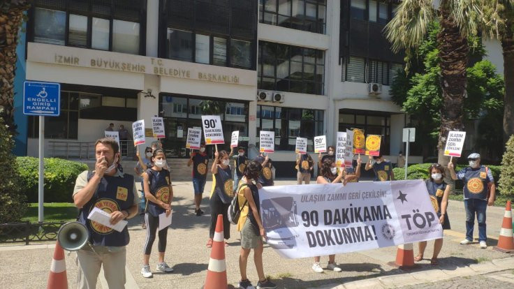 İzmir’de ulaşım zammı protestosu: Belediye bir şirket değildir