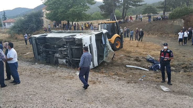 Muğla'da kaza: 2 ölü, 15 yaralı