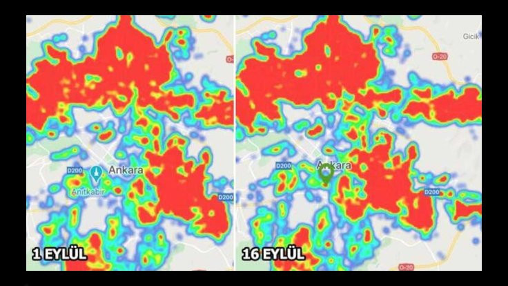 Koronada patlama haritalarda: 15 günde değişti