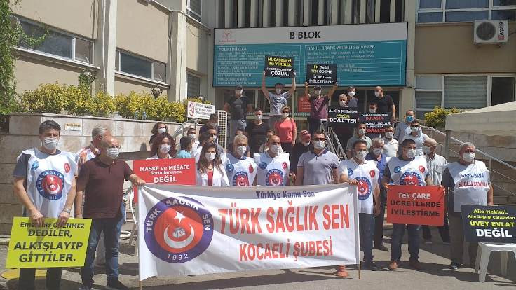 Türk Sağlık Sen: Ek ödeme değil tek ödeme istiyoruz