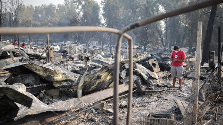 ABD orman yangınları: 'Toplu ölümler bekliyoruz'