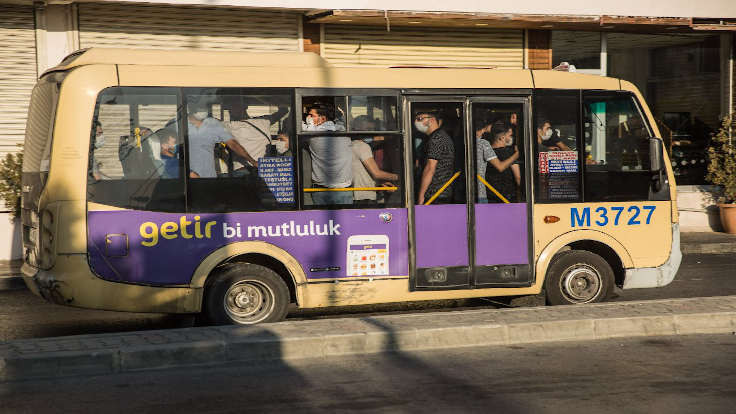 İstanbul'da toplu taşımaya kısıtlama