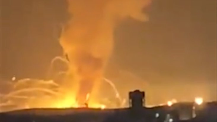Ürdün'de askeri üste patlama