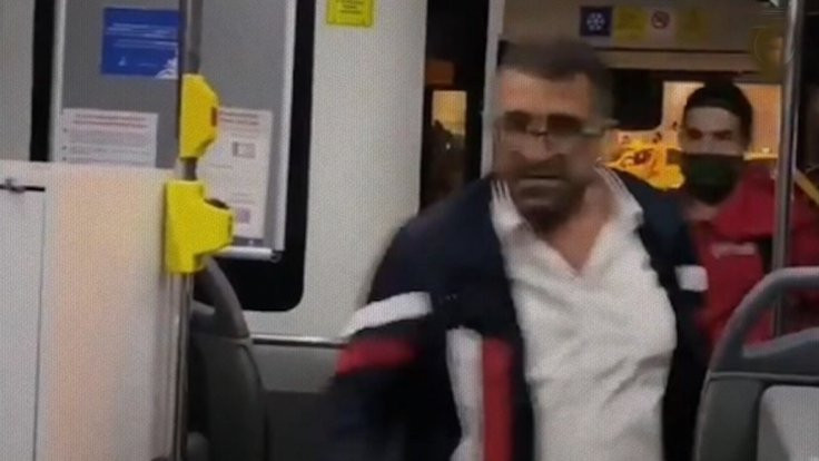 Otobüs şoförü kadın yolcuya saldırdı