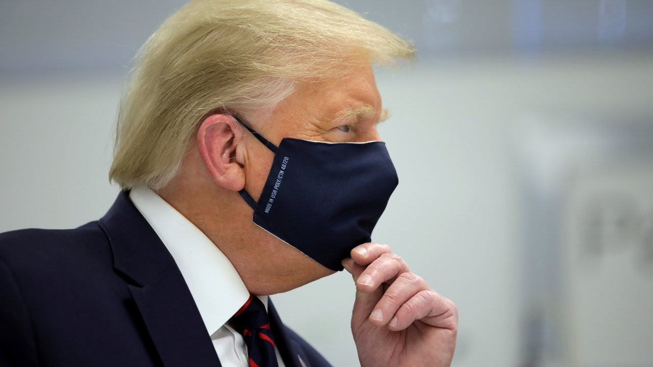 Korona tedavisi gören Trump çark etti: Maske, mesafe ve hijyene dikkat edin