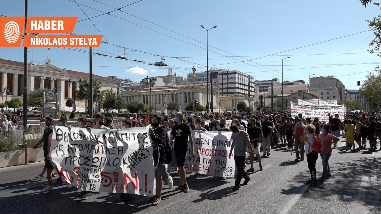 Yunanistan'da öğrenciler grevde: Ülkenin birçok yerinde eğitim kesintiye uğradı