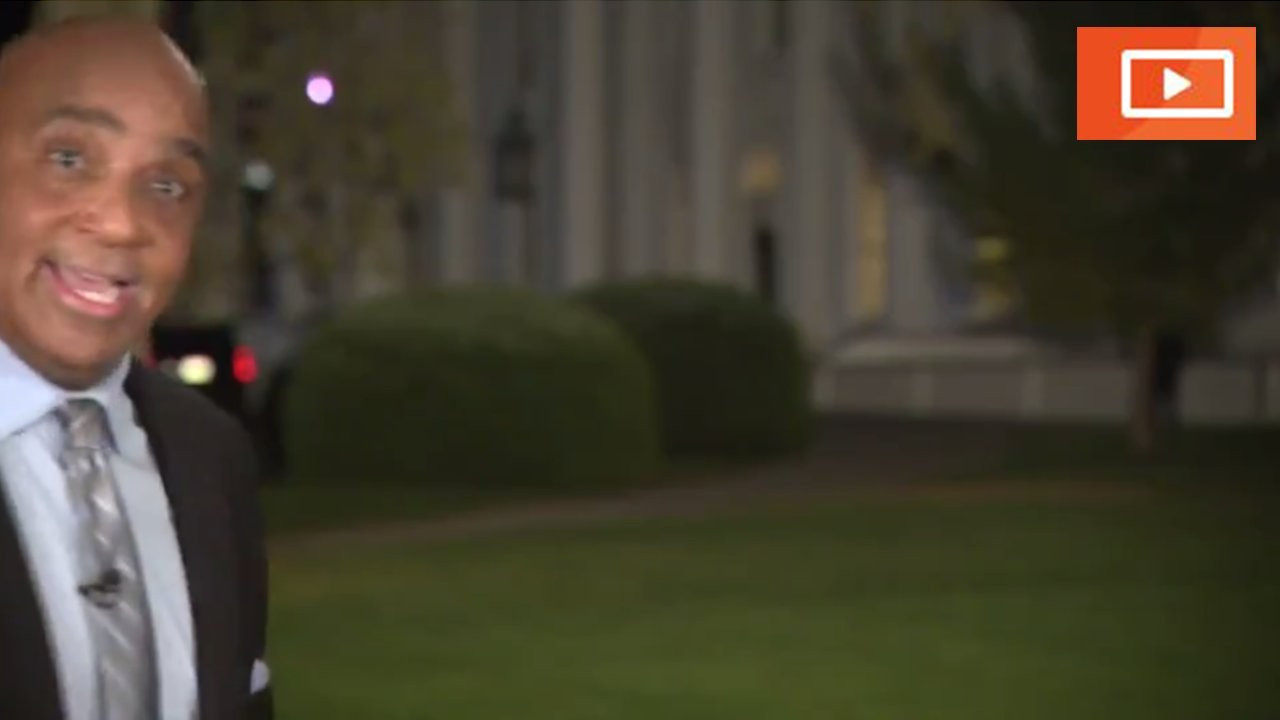 Beyaz Saray'da rakunla mücadele: Yayını kesti