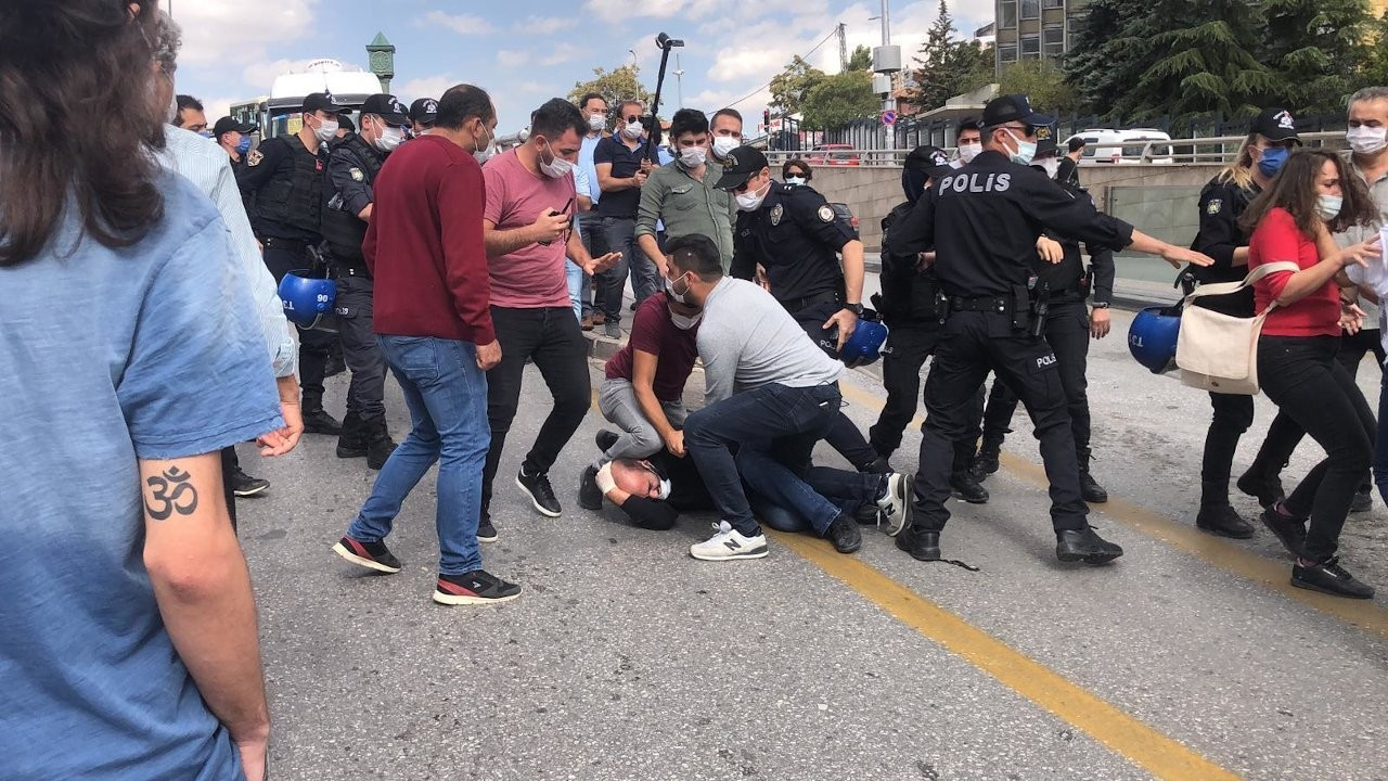 Ankara’da sağlık çalışanlarına gözaltı
