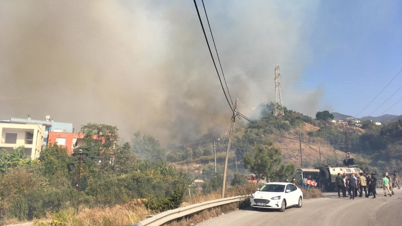 Hatay, Mersin ve Adana'da orman yangını