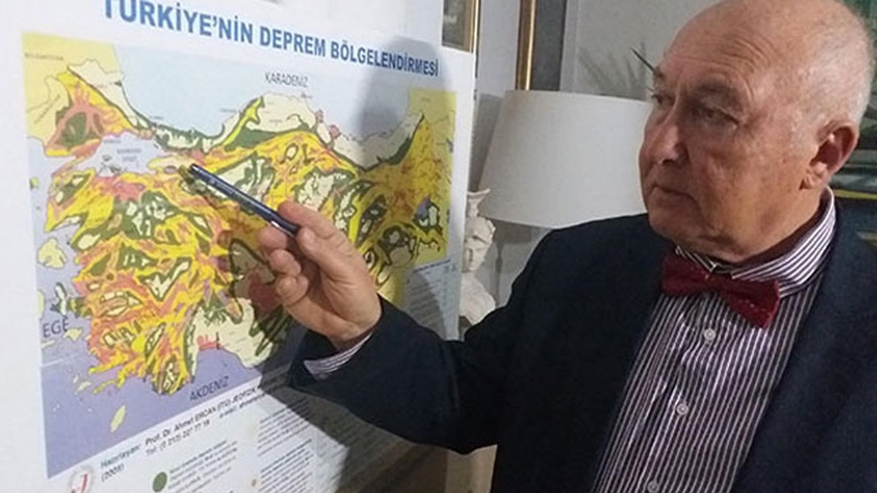 Ahmet Ercan üç ilin daha deprem riskini açıkladı