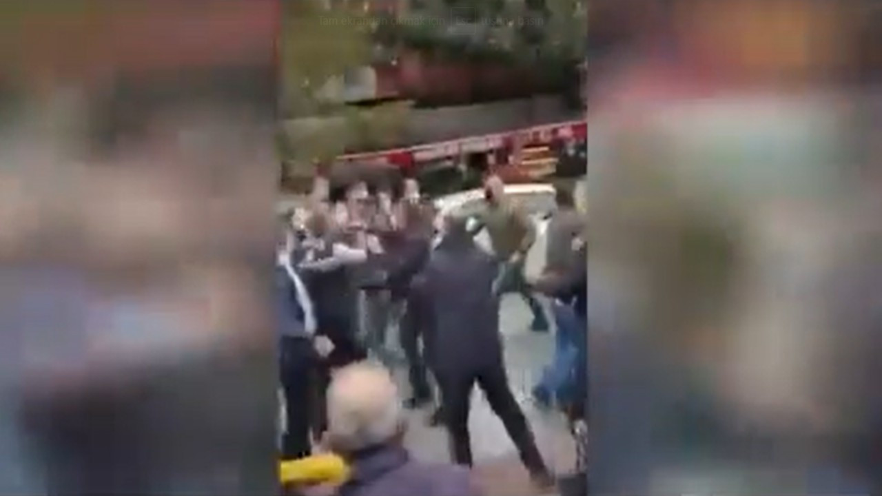 İBB ve Fatih Belediyesi görevlileri kavga etti