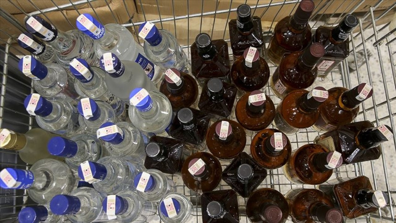 Burdur'da 507 litre kaçak içki yakalandı