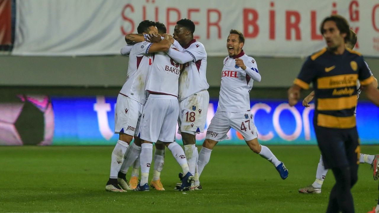 Trabzonspor ilk deplasman galibiyetini başkentte aldı