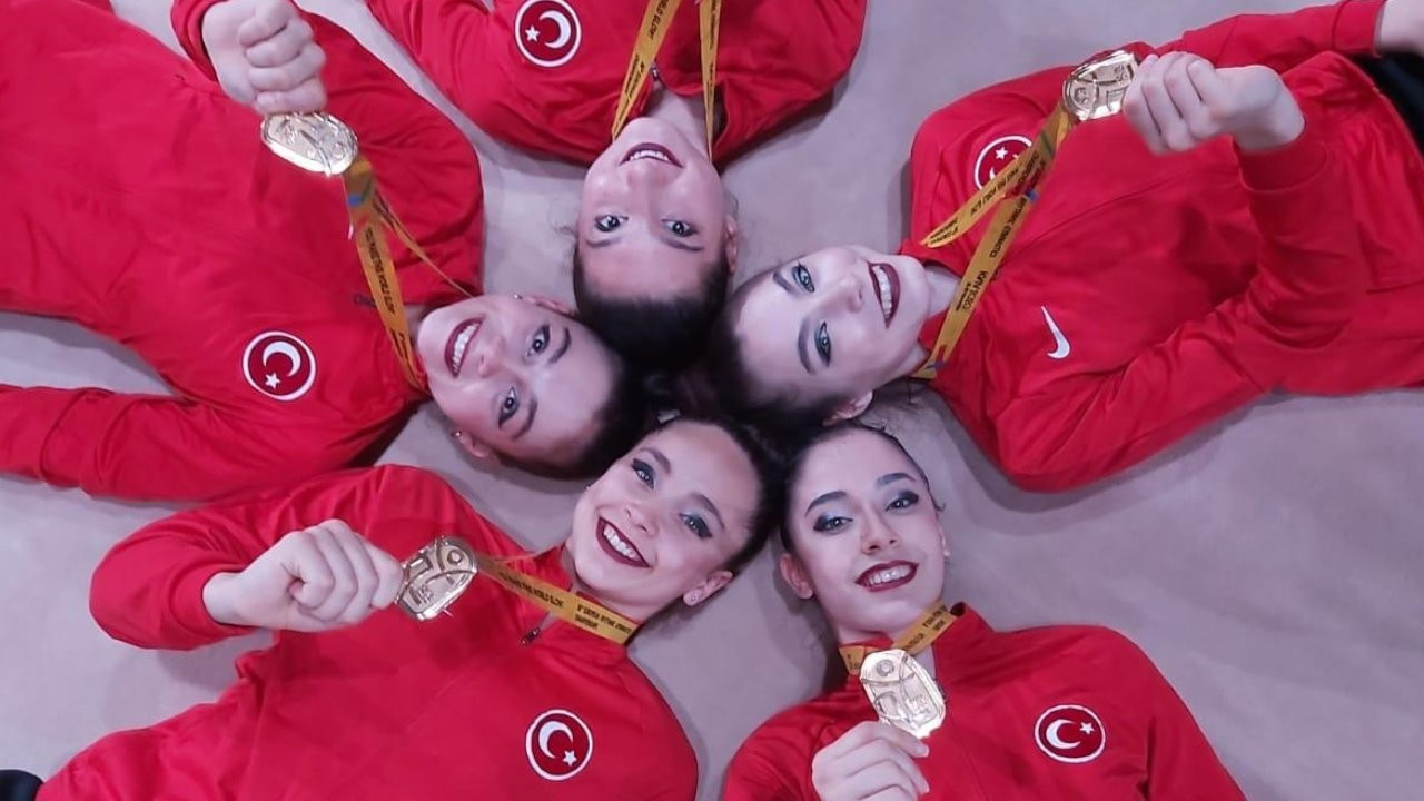 Ritmik Cimnastik Grup Milli Takımı Avrupa şampiyonu oldu