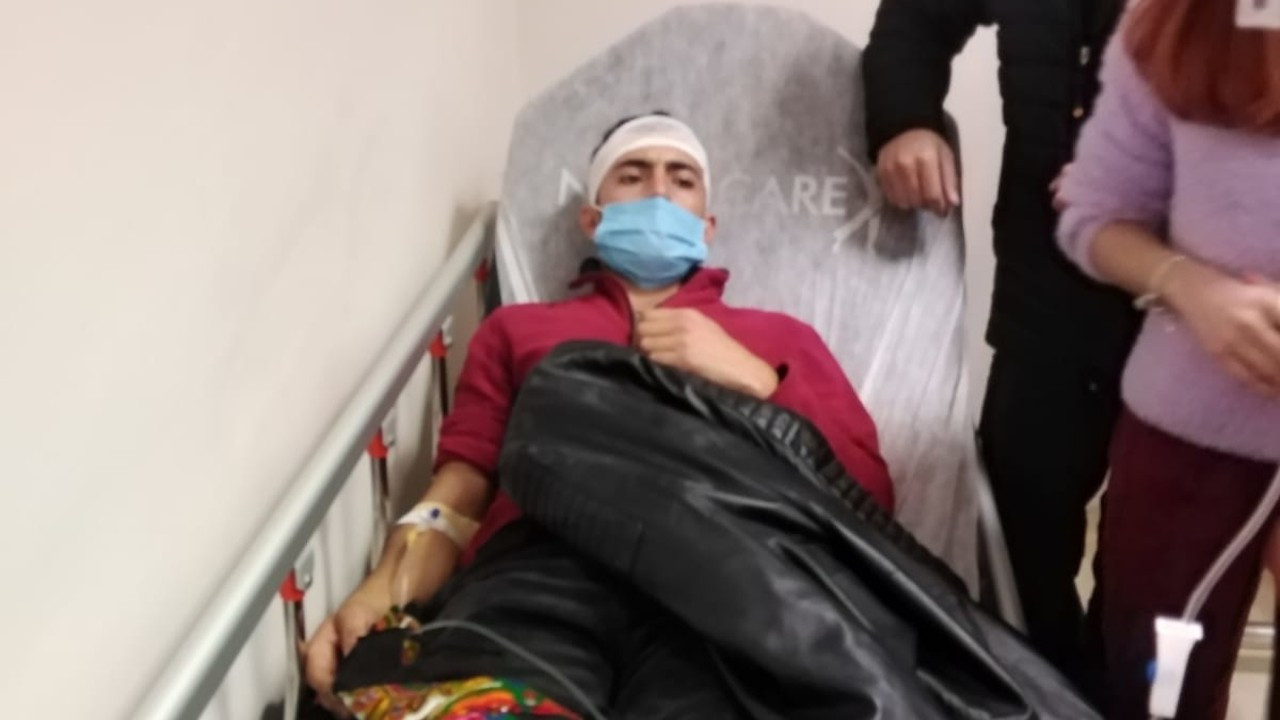 Bitlis'te pandemi yasağı kavgası: Polis telsizle hastanelik etti