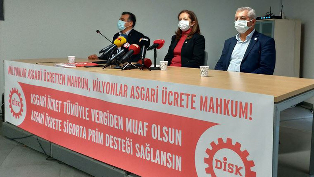 DİSK: Asgari ücret 3 bin 800 TL olmalı