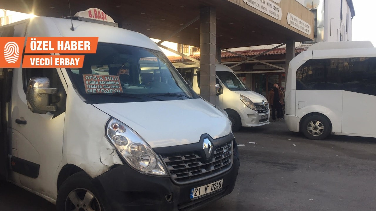 Diyarbakırlı minibüsçüler 1 lira zam istiyor