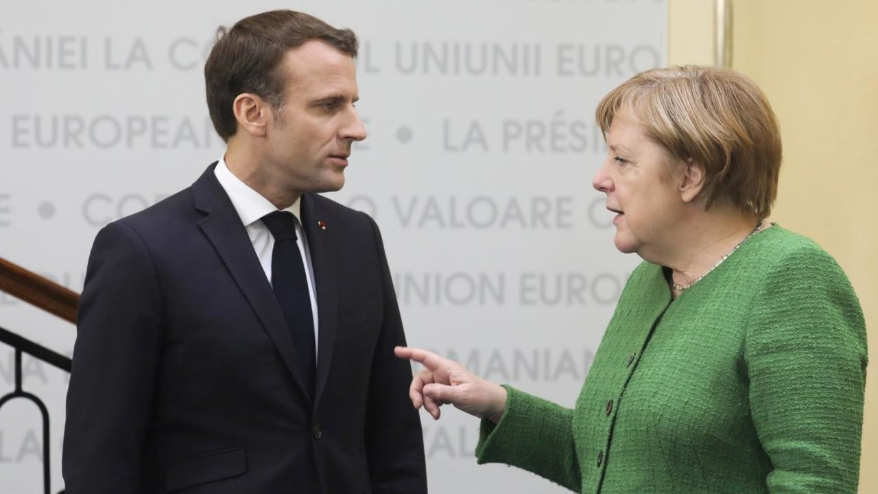 Merkel ile Macron'dan Türkiye açıklaması: AB, diyaloğa açık