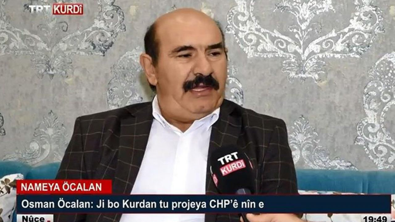 Osman Öcalan: Röportaj teklifi TRT'den geldi