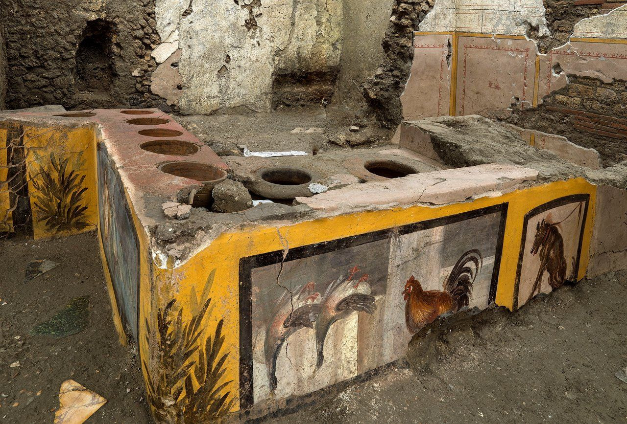 Pompeii'de 2 bin yıllık fast food dükkanı bulundu - Sayfa 1