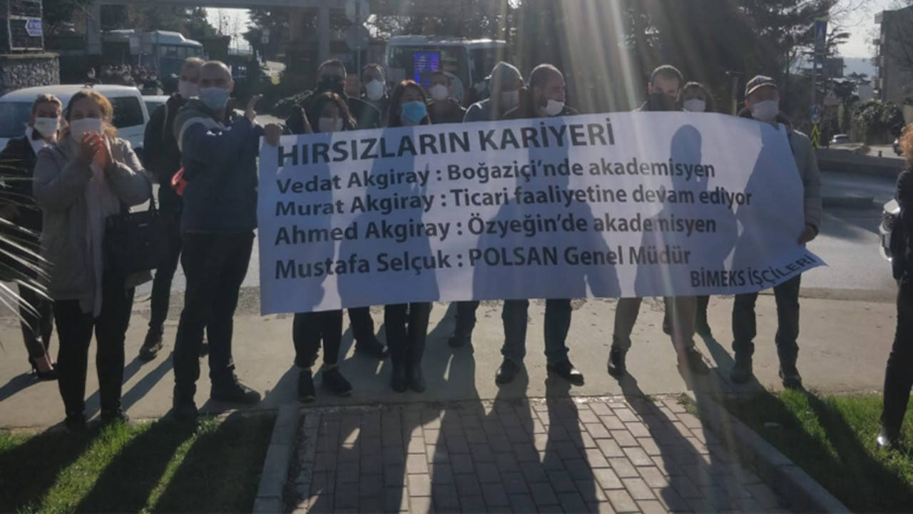 Bimeks işçilerine Boğaziçi Üniversitesi önünde gözaltı