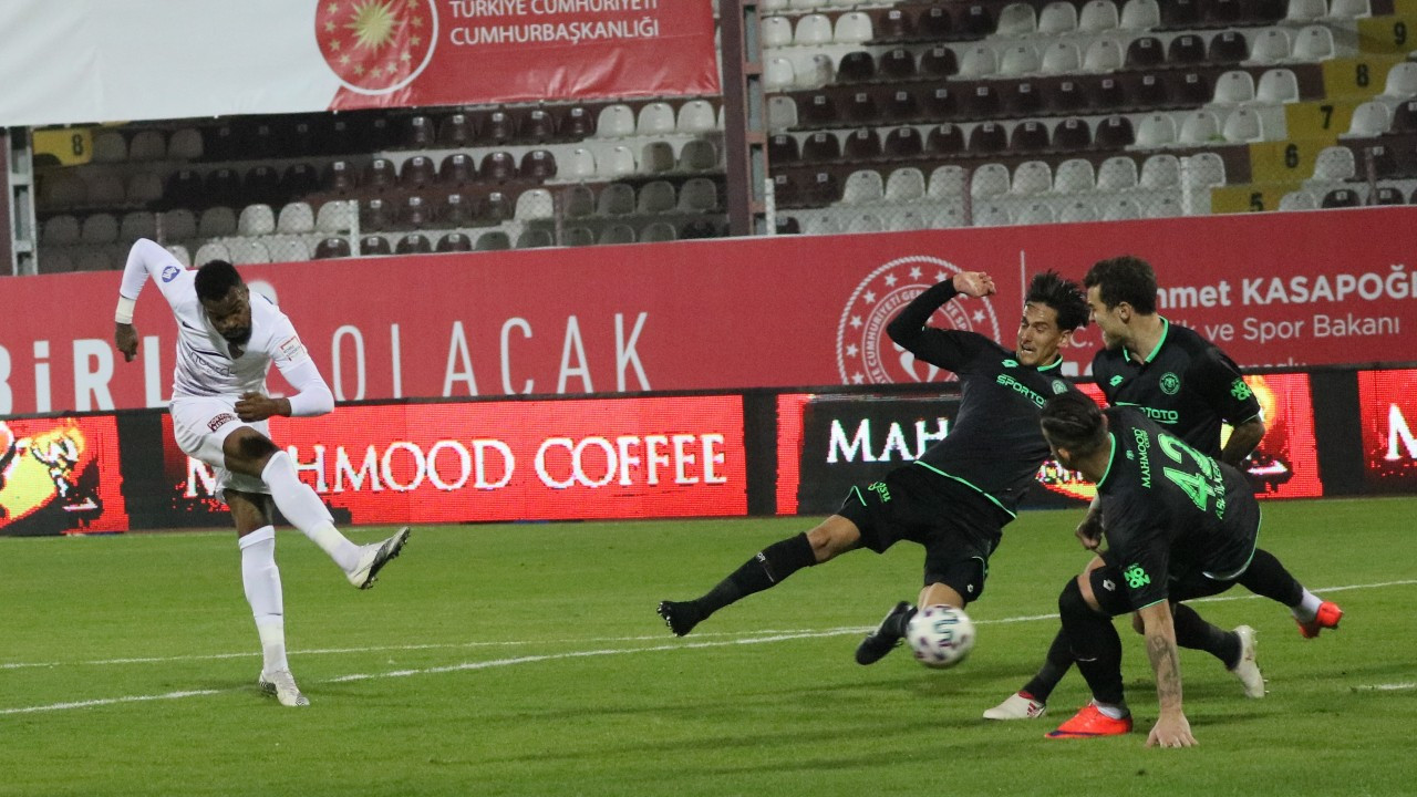 Hatayspor Konyaspor’u yeni gol kralıyla geçti: 2-1