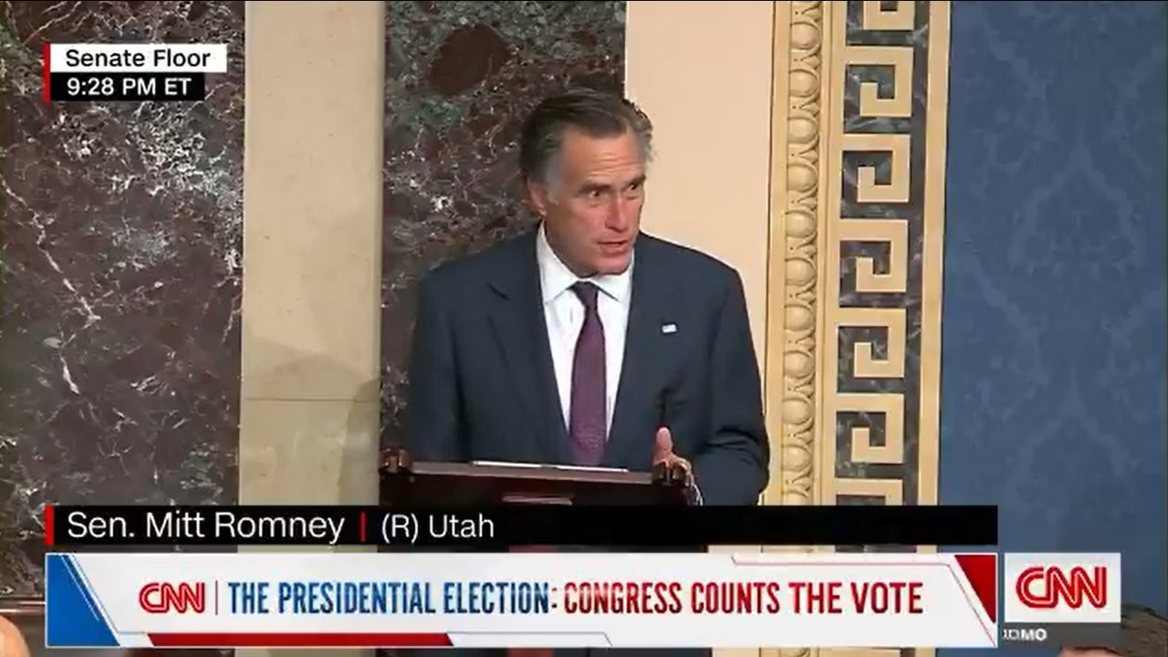 Cumhuriyetçi Senatör Mitt Romney'nin konuşması viral oldu: Seçmene gerçeği söyleyin