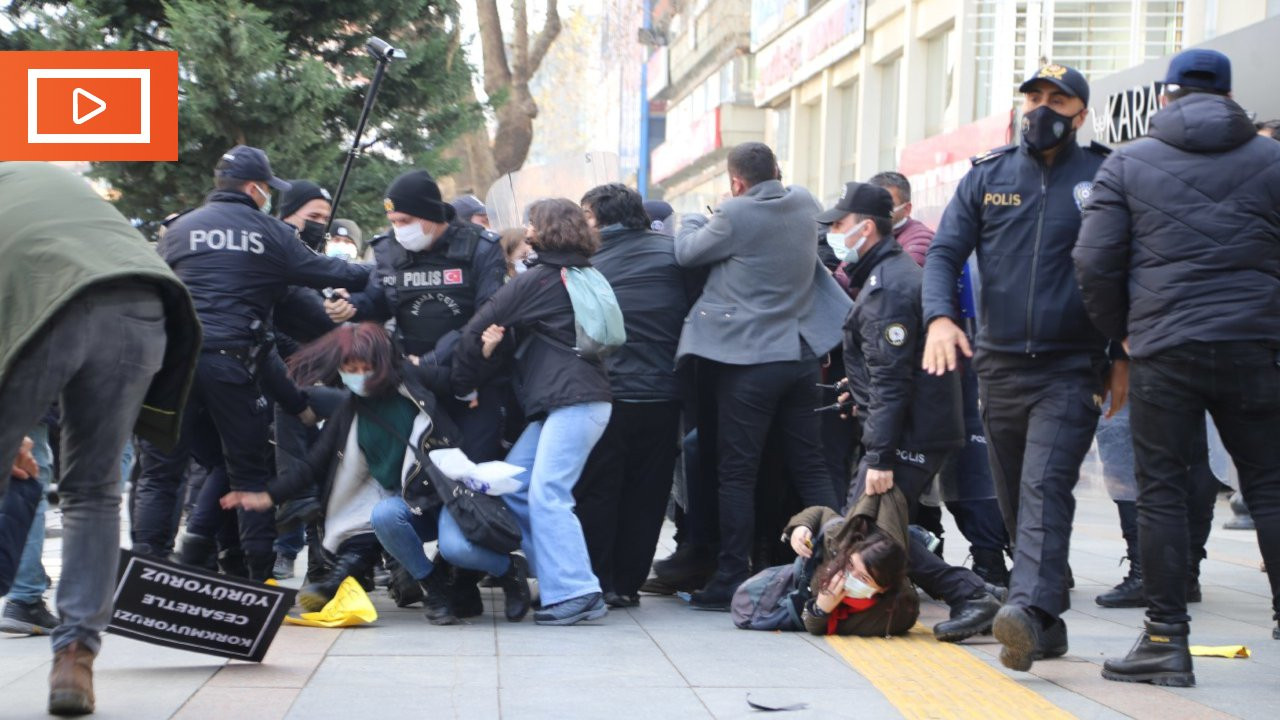 Ankara’daki Boğaziçi eyleminde öğrenciler gözaltına alındı